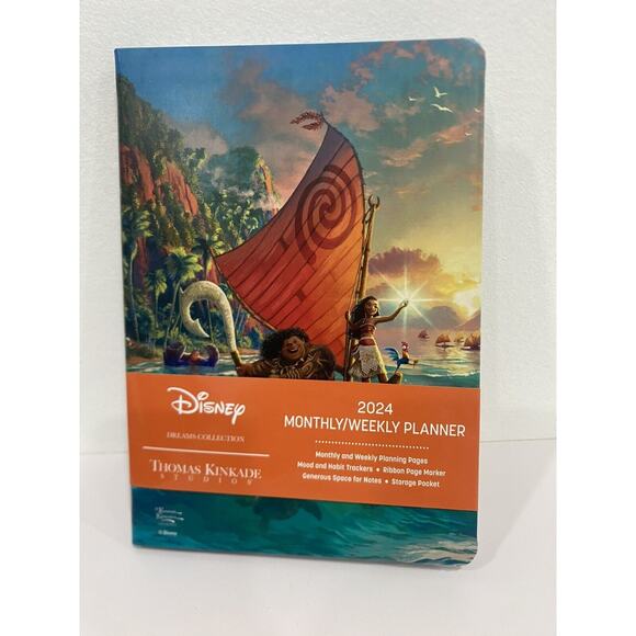 Disney Dreams Collection by Thomas Kinkade Studios: 2024 Wall Calendar Calendar - Picture 1 of 4